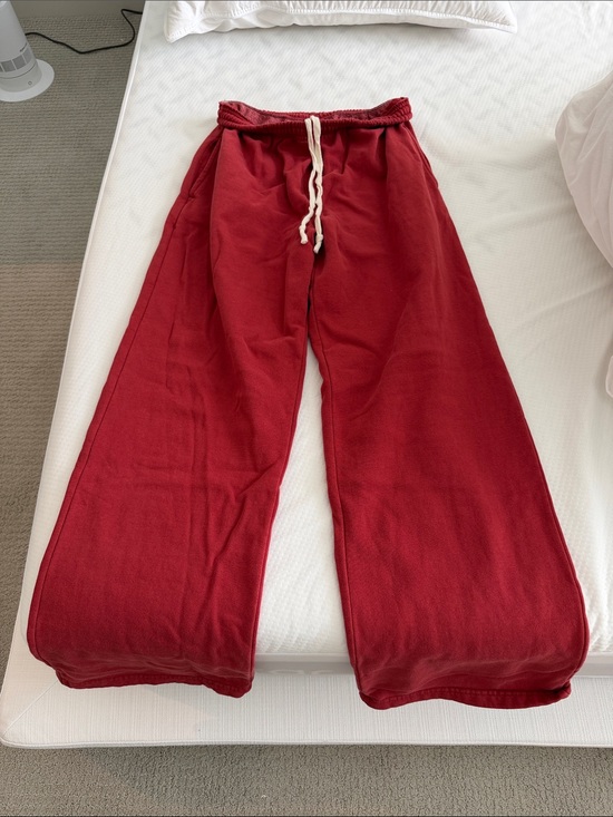 Brandy Melville Pants - Brandy Melville red sweatpants